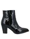 Alberto Fermani Ankle Boots In Black