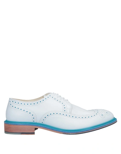 Robert Clergerie Laced Shoes In White