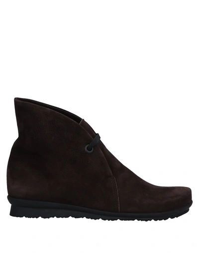 Arche Ankle Boot In Dark Brown