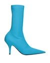 Balenciaga Ankle Boot In Azure