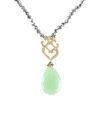 Almala Necklace In Light Green