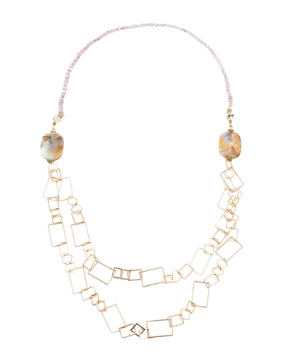 Almala Necklace In Beige