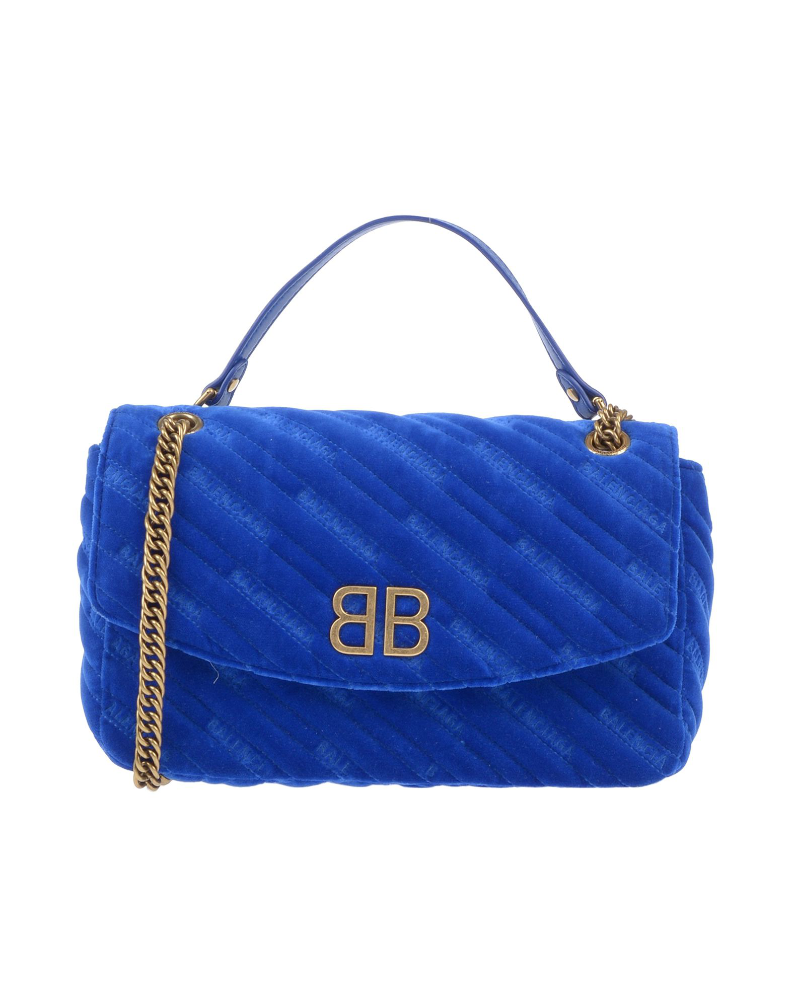 blue balenciaga handbag