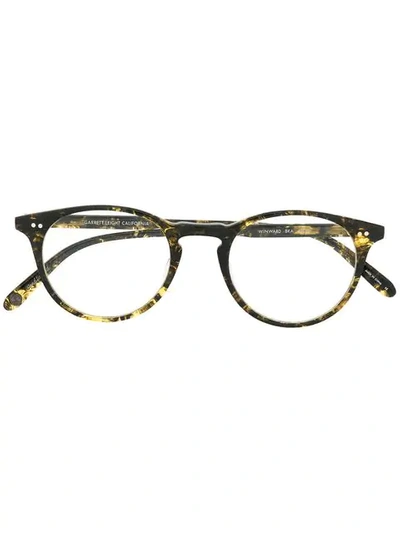 Garrett Leight Winward Glasses In 黑色