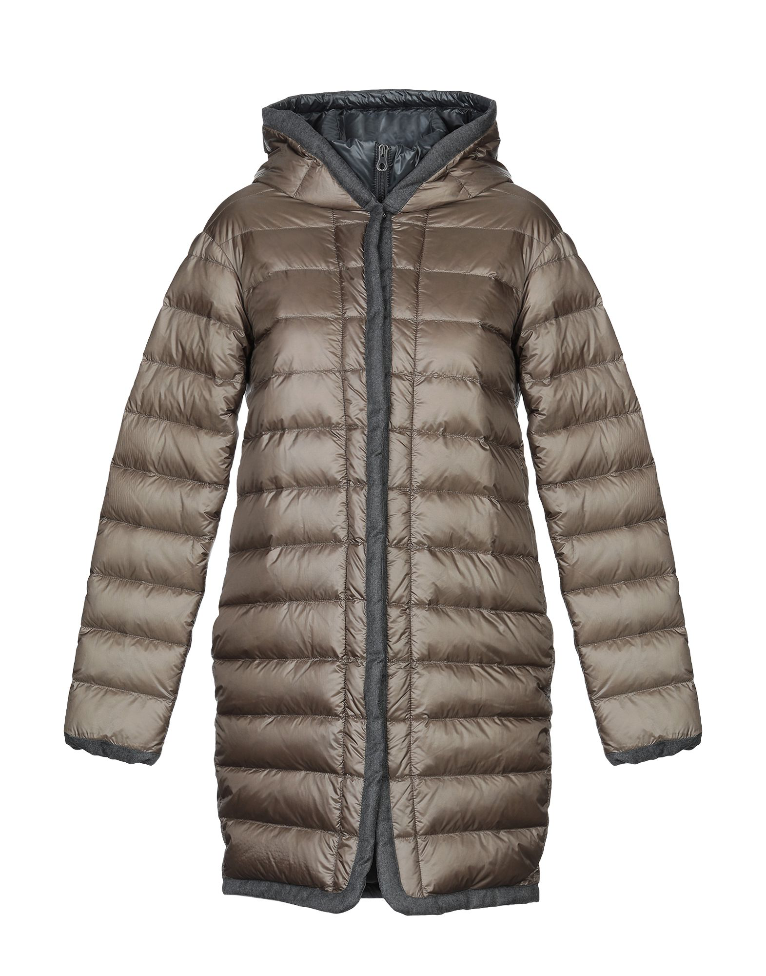 Duvetica Down Jacket In Khaki ModeSens