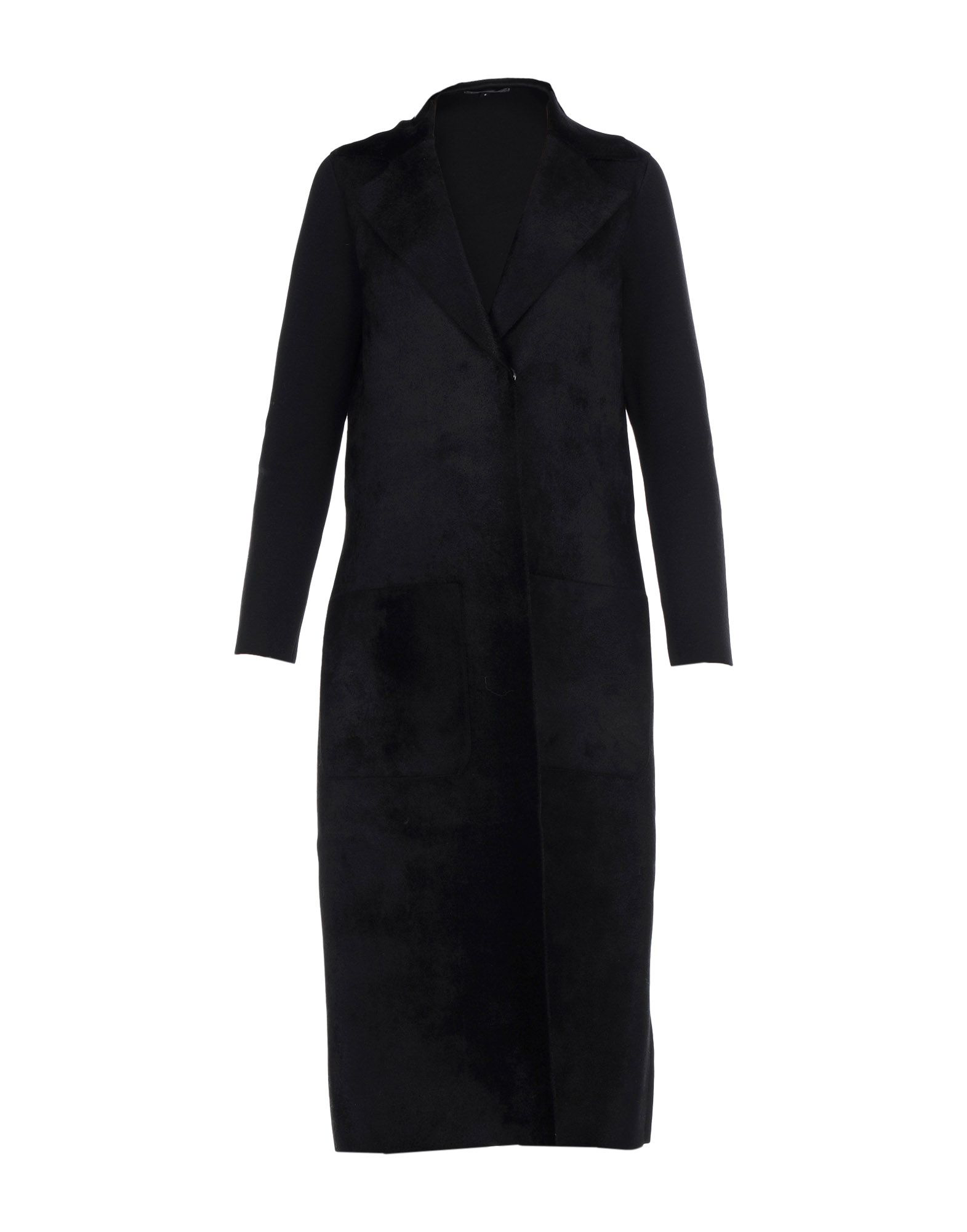 Salvatore Ferragamo Coat In Black | ModeSens