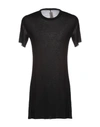 Rick Owens T-shirt In Steel Grey