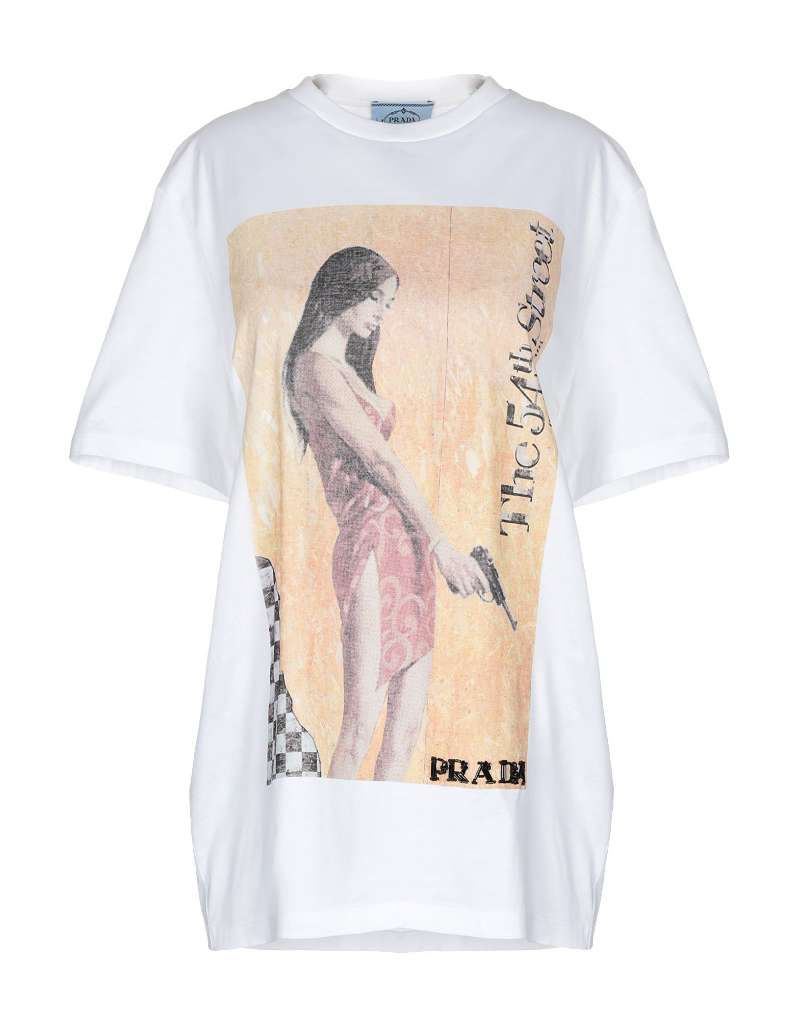 Prada T-shirt In White | ModeSens
