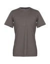 Thom Krom Mens T-shirt Mud In Lead
