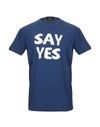 Dsquared2 T-shirts In Dark Blue