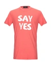 Dsquared2 T-shirts In Red