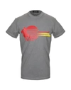 Dsquared2 T-shirts In Grey