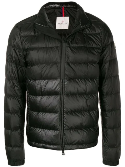 Moncler Classic Puffer Jacket In Black