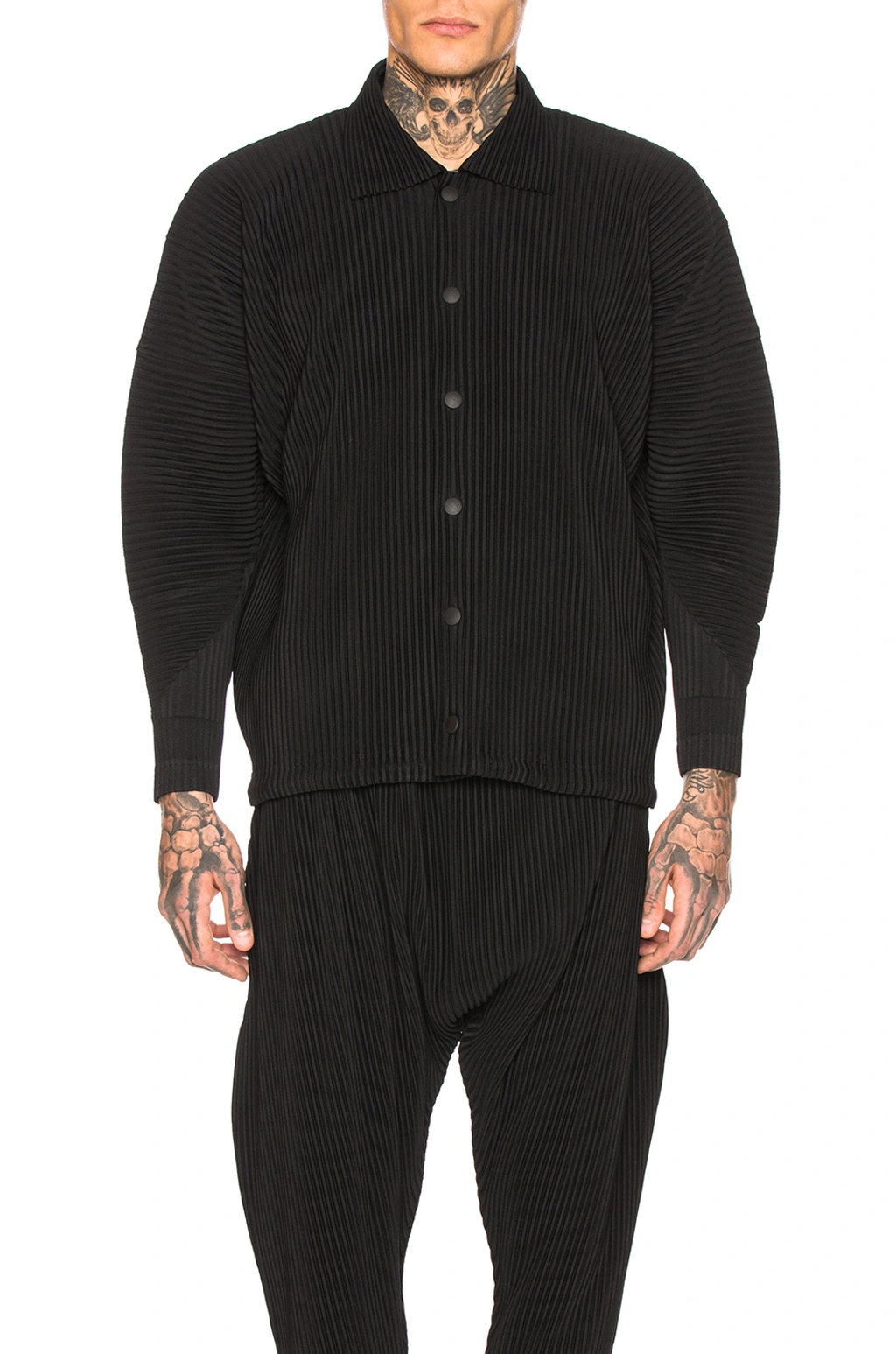 美品　HOMME PLISSE ISSEY MIYAKE コーチジャケット 新品+レア】HOMME PLISSE ISSEY MIYAKE 限定品 コーチ