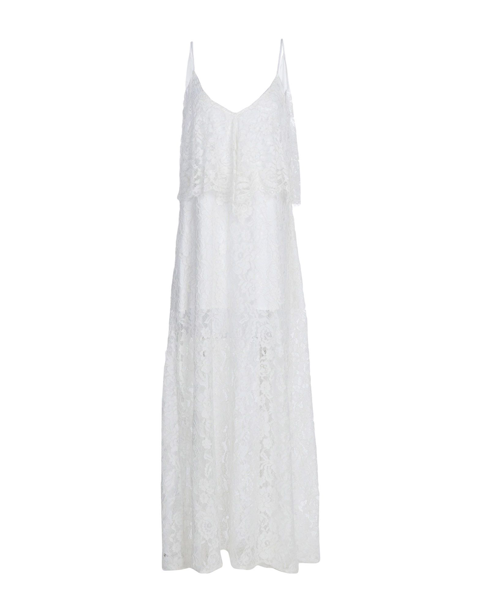 Alexis Long Dress In White | ModeSens