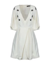 Alessandro Dell'acqua Short Dresses In White