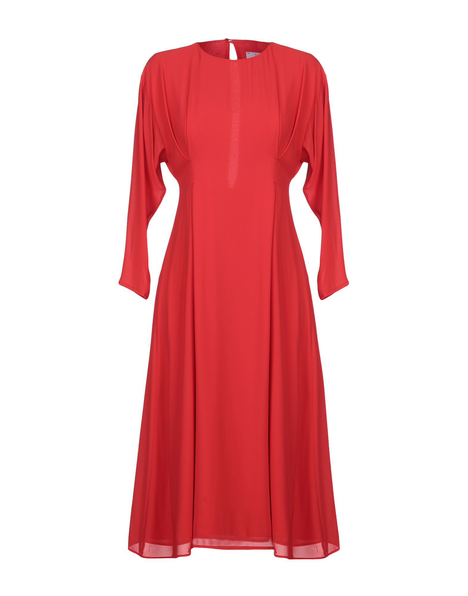 Kaos Knee-Length Dresses In Red | ModeSens