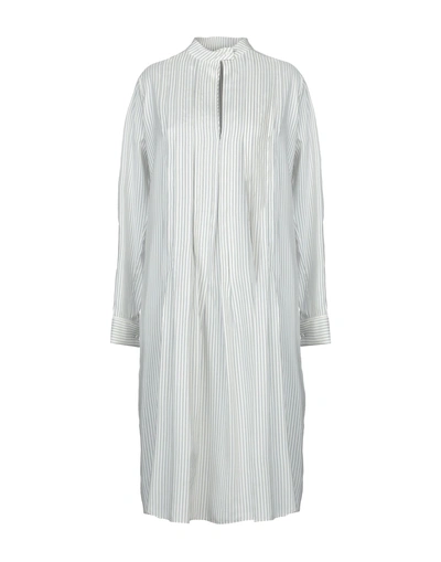 Jil Sander Formal Dress In White