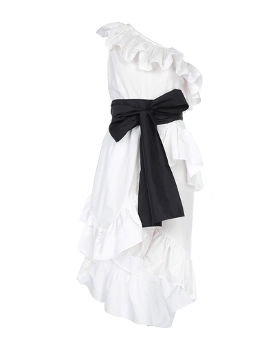 Ainea Short Dress In White