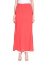 Emporio Armani Long Skirts In Coral