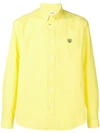 Kenzo Hemd Mit Tiger-logo In 39 Citron Yellow