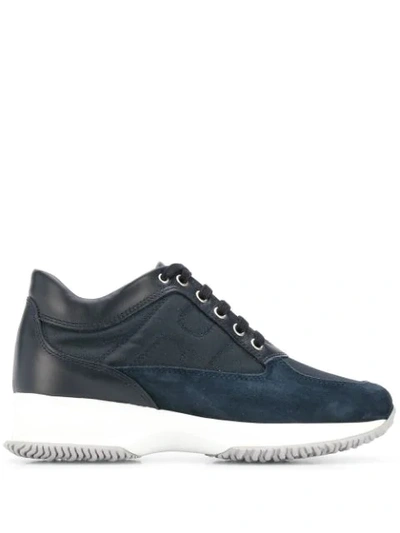 Hogan High-top Sneakers In Blue