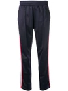 Rossignol Low Rise Stripe Track Pants In Blue
