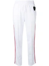 Rossignol Low Rise Stripe Track Pants In White