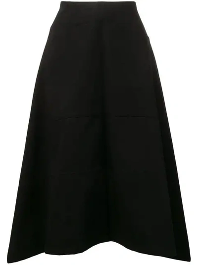 Loewe Apron Skirt In 1100 - Black