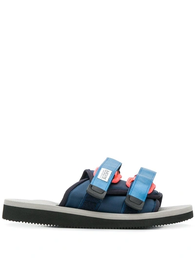 Suicoke Moto Sliders - Blue