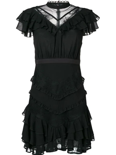 Three Floor Short N' Schiffer Dress In Black