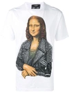 Domrebel Mona Lisa Print T In White