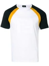 Fendi Raglan Sleeve T-shirt In White