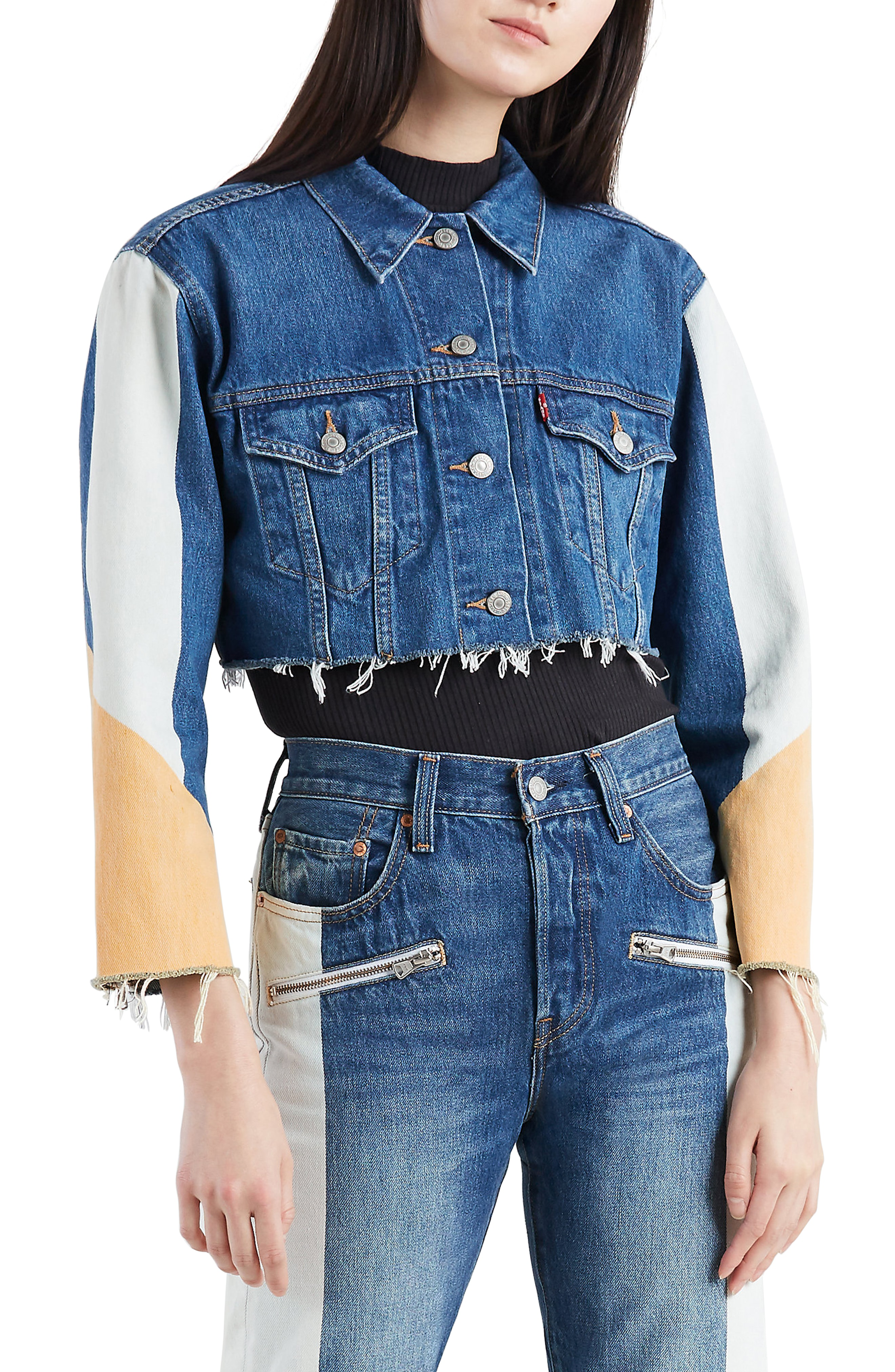 levi's colorblock jacket