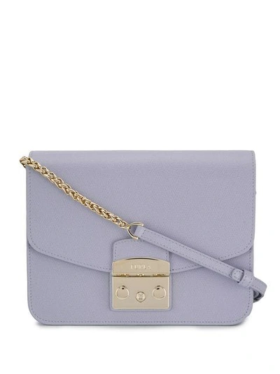 Furla Metropolis Crossbody Bag In Blue