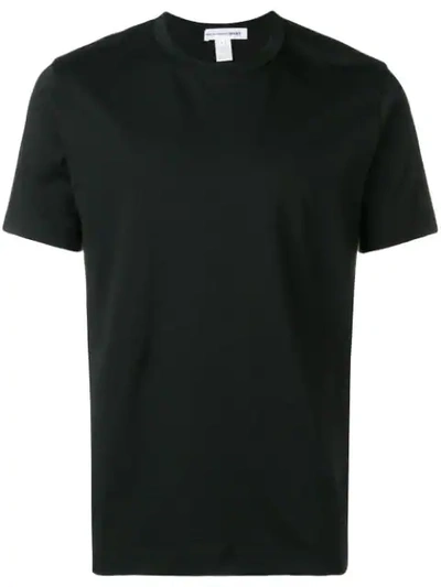 Comme Des Garçons Shirt Logo Print Short In Black