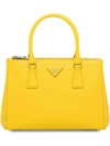 Prada 'galleria' Handtasche - Gelb In Yellow