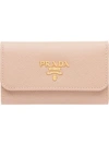 Prada Kartenetui Mit Logo - Nude In Neutrals