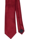 Prada Satin Tie In Rot