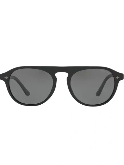 Giorgio Armani Frames Of Life Sunglasses In Schwarz