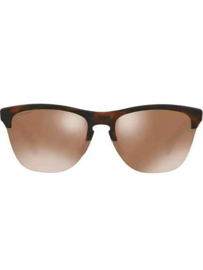 Oakley Frogskins Lite Sunglasses In Braun