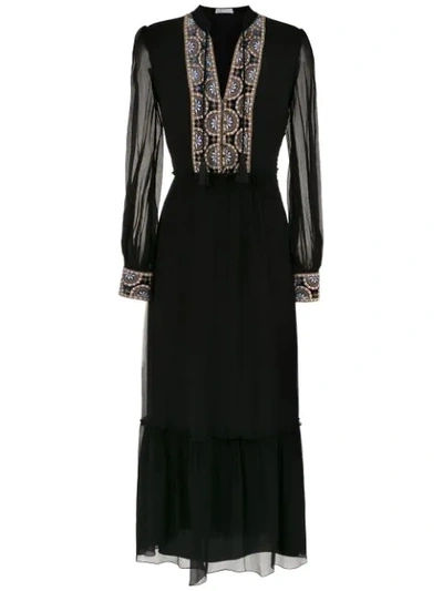 Nk Long Sleeved Dress In Black