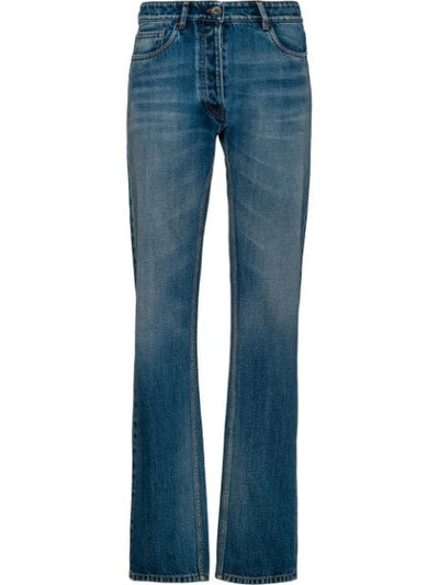 Prada Straight-leg Jeans In Blau