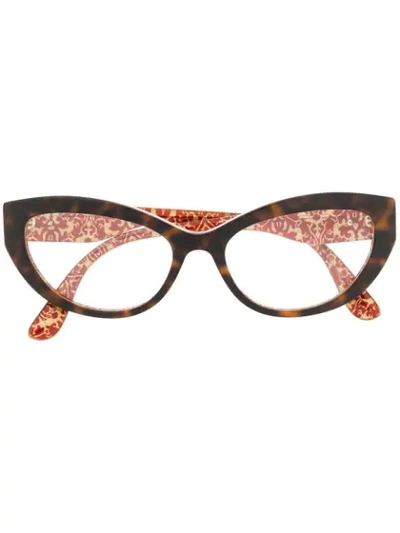 Dolce & Gabbana Tortoiseshell In Brown