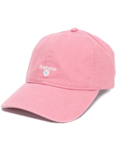 Barbour Cascade Sports Cap In True Pink
