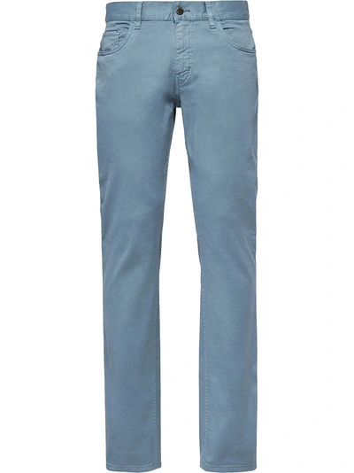 Prada Jeans Im Five-pocket-design In Blau