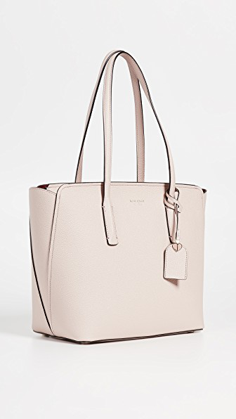 Margaux Medium Tote In Pale Vellum