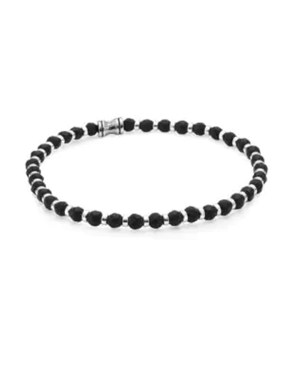 Jonas Studio Dakota Onyx Station Bracelet In Black