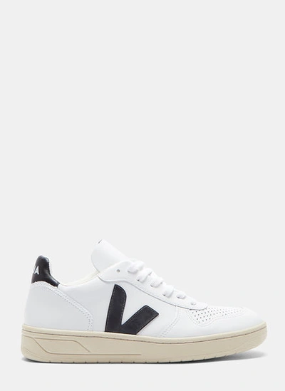Veja V10 Leather Sneakers White