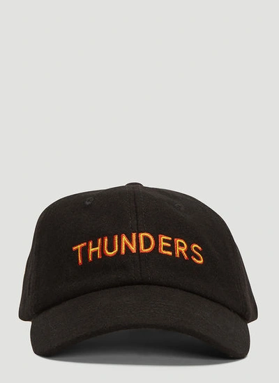 Mr Thunders Logo Cap In Black